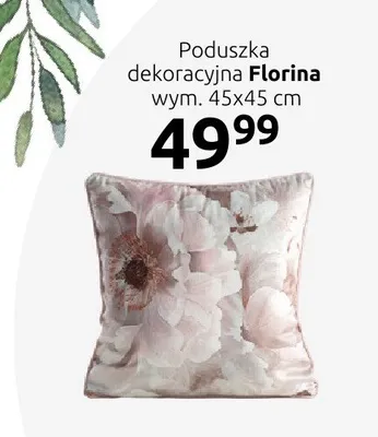 Poduszka dekoracyjna Florina 45x45cm promocja w Black Red White