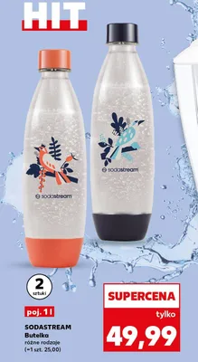 Butelka SodaStream różne rodzaje promocja w Kaufland