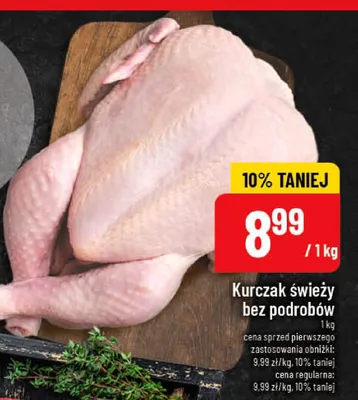 Kurczak świeży bez podrobów promocja w POLOmarket