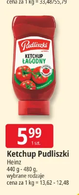 Ketchup Pudliszki promocja w Leclerc