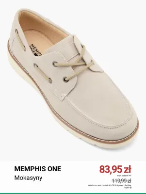 Mokasyny Memphis One promocja w Deichmann