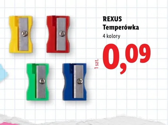 Temperówka Rexus promocja w Lidl