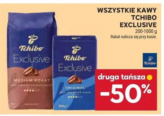 Kawa Tchibo Exclusive promocja w Stokrotka
