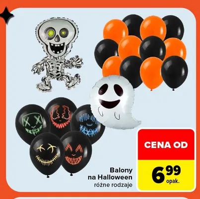 Balony na Halloween promocja w Carrefour