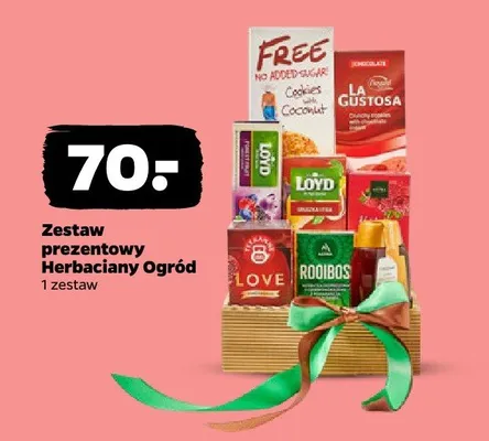 Zestaw prezentowy Herbaciainy Ogród promocja w Netto