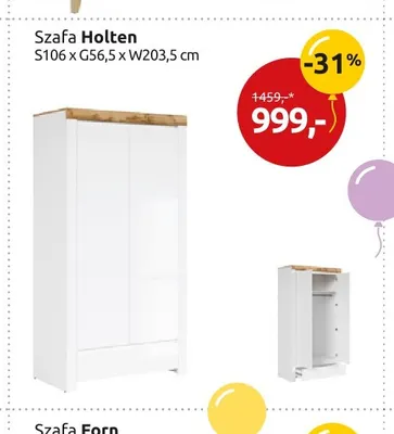 Szafa Holten promocja w Black Red White