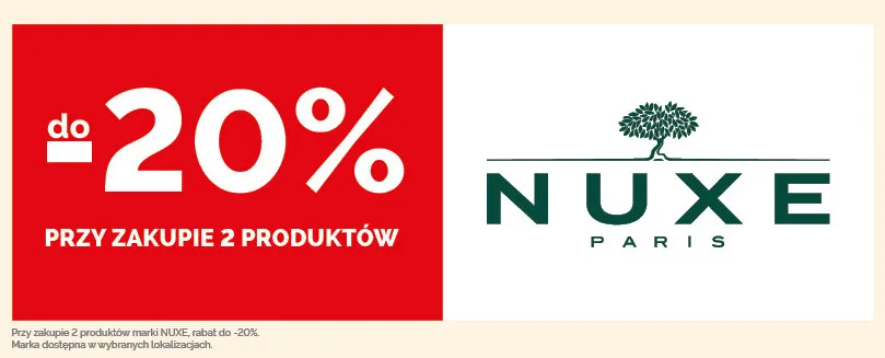 Kosmetyki Nuxe promocja w Ziko Dermo