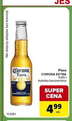 Piwo Corona Extra promocja w Carrefour Express