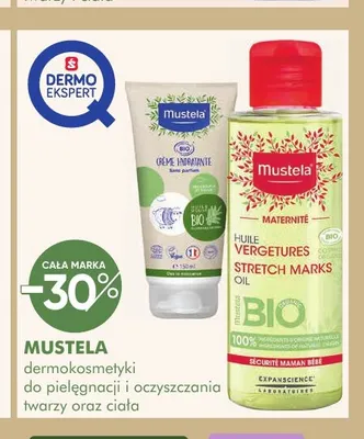 Dermokosmetyki do pielęgnacji i oczyszczania twarzy oraz ciała Mustela promocja w Super-Pharm