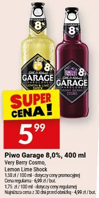 Piwo Garage 8,0% promocja w Twój Market