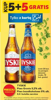 Piwo bezalkoholowe 0% alk. promocja w Kaufland