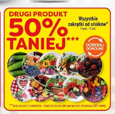 Zakrętki do słoików promocja w POLOmarket