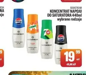 Koncentrat napoju do saturatora Sodastream promocja w Tomi Markt