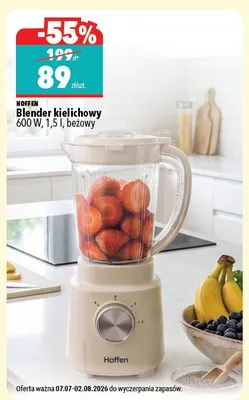 Blender kielichowy Hoffen beżowy promocja w Biedronka Home