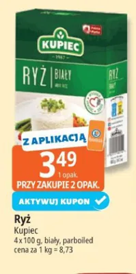 Ryż parboiled Kupiec promocja w Leclerc