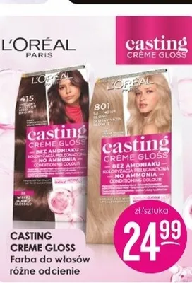 Casting Creme Gloss farba do włosów różne odcienie L'Oreal promocja w Drogerie Jasmin