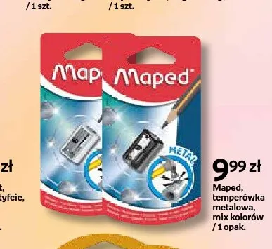 Temperówka metalowa Maped promocja w Empik