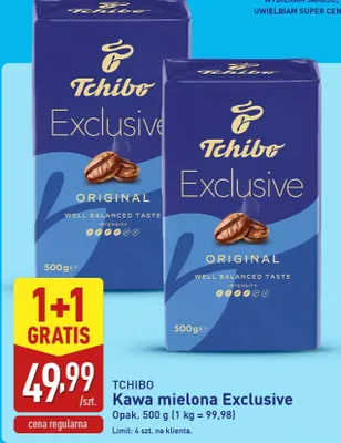 Kawa mielona Tchibo Exclusive Original promocja w Aldi