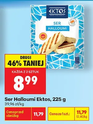 Ser Halloumi Ektos promocja w Biedronka