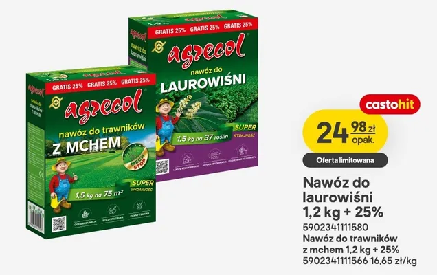 Nawóz do laurowiśni promocja w Castorama