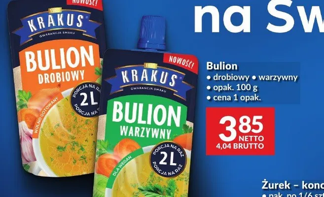 Bulion drobiowy Krakus promocja w Makro