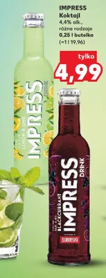 Koktajl Impress Lemon & Lime promocja w Kaufland