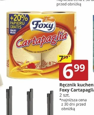 Ręcznik kuchenny Foxy Cartapaglia 2-pak promocja w Prymus AGD