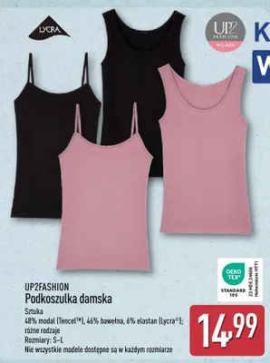 Podkoszulka damska UP2FASHION promocja w Aldi