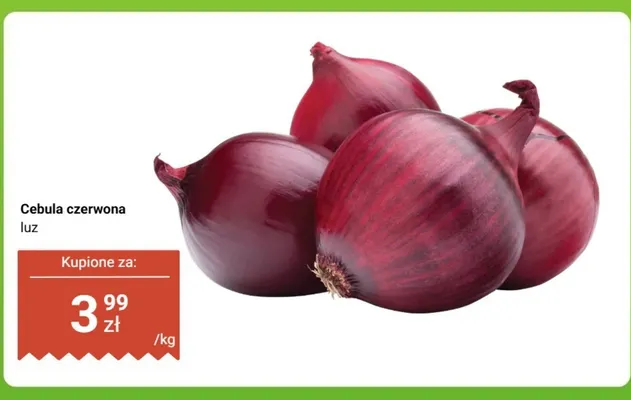 Cebula czerwona promocja w Dino
