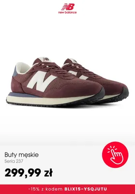 Buty męskie New Balance Seria 237 promocja w New Balance