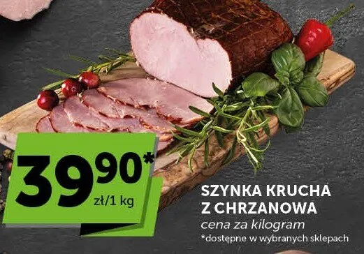 Szynka krucha z chrzanowa promocja w ABC