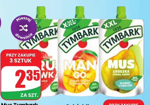 Mus Tymbark promocja w Dino