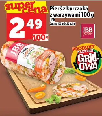 Pierś z kurczaka z warzywami JBB promocja w TOPAZ