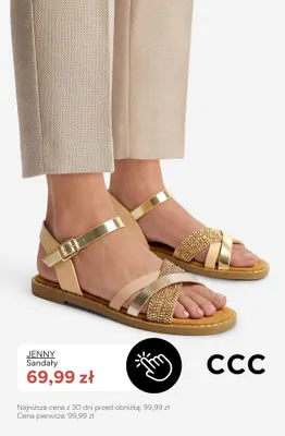 Sandały Jenny promocja w CCC