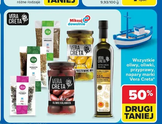 Oliwki Kalamata Vera Creta promocja w Carrefour