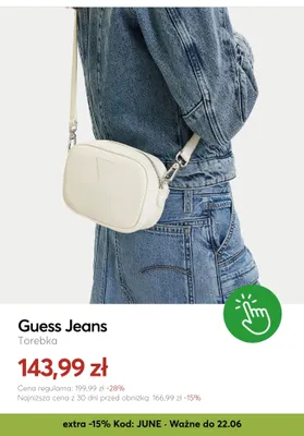 Torebka Guess Jeans promocja w eobuwie.pl