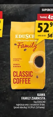 Kawa Eduscho Family ziarnista promocja w Arhelan