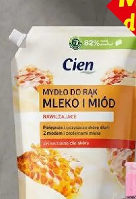 Mydło do rąk Cien Mleko i miód promocja w Lidl