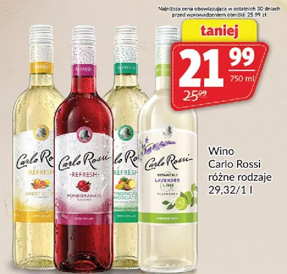 Wino różne rodzaje promocja w Prim Market