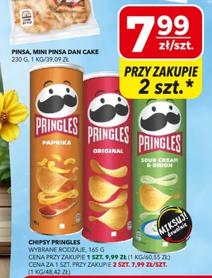 Chipsy wybrane rodzaje promocja w Top Market