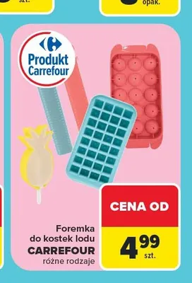 Foremka do kostek lodu Carrefour promocja w Carrefour Market