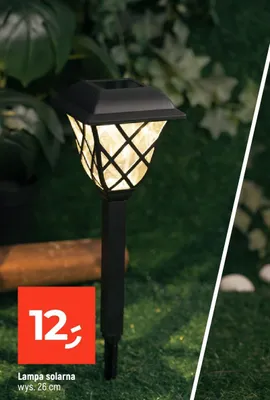Lampa solarna promocja w Dealz