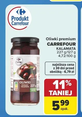 Oliwki premium Kalamata Carrefour promocja w Carrefour Market