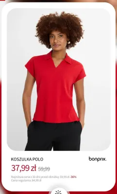 Koszulka polo Bonprix promocja w bonprix