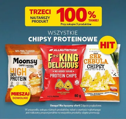 Chipsy proteinowe Allnutrition F**king Delicious Sweet Paprika promocja w Kaufland