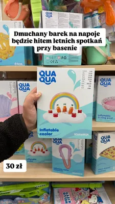 Dmuchany barek na napoje QUA QUA 92x64x59cm promocja w Pepco