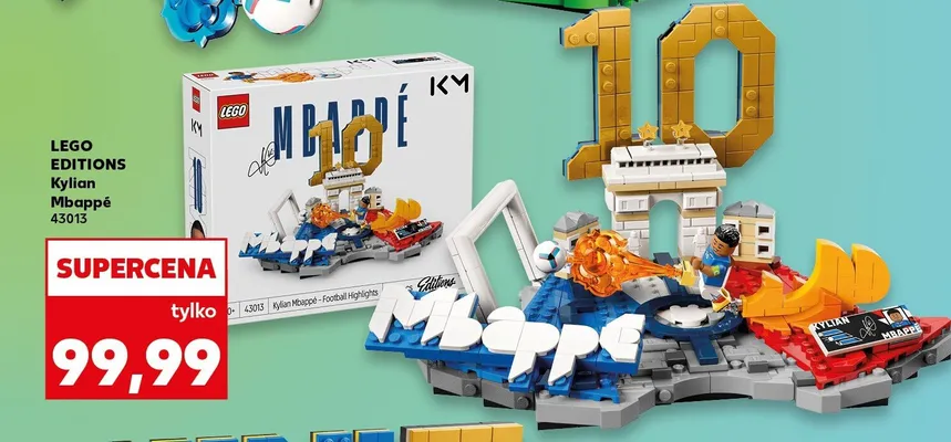 Klocki LEGO EDITIONS Kylian Mbappé 43013 promocja w Kaufland
