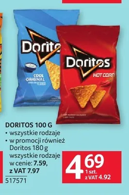 Doritos 100g promocja w Selgros