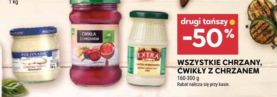 Chrzan extra Rolnik promocja w Stokrotka