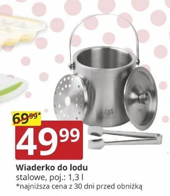 Wiaderko do lodu stalowe promocja w Prymus AGD